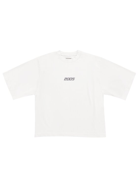 2005 Damski 2005 T-Shirt, rozmiar XS Biały, Classic Logo