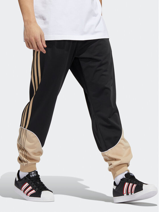 adidas adidas Spodnie dresowe Tricot Sst HI3004 Czarny Regular Fit