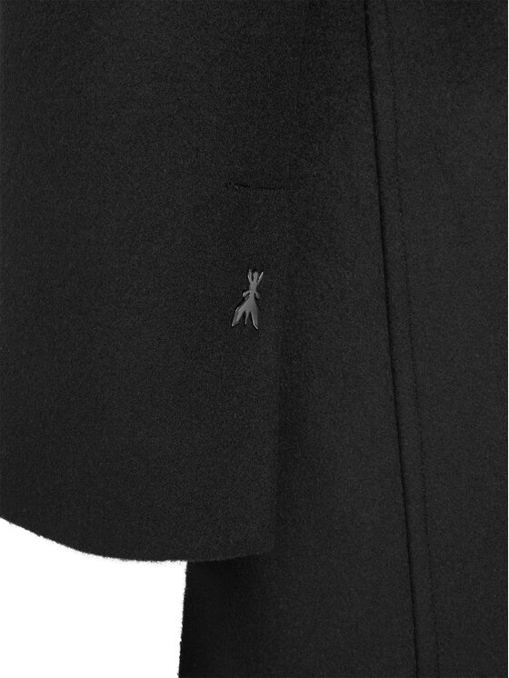 Patrizia Pepe Patrizia Pepe Μάλλινο παλτό 2O0195 A171 Μαύρο Regular Fit