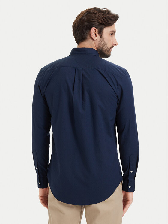Tommy Hilfiger Tommy Hilfiger Camicia Pop Small MW0MW43321 Blu scuro Regular Fit