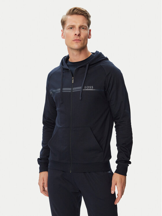 BOSS BOSS Bluza Authentic Jacket H 50554785 Granatowy Regular Fit