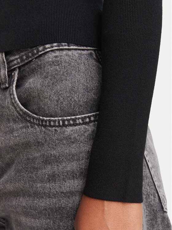 HUGO HUGO Светр Sarpha 50554317 Чорний Slim Fit