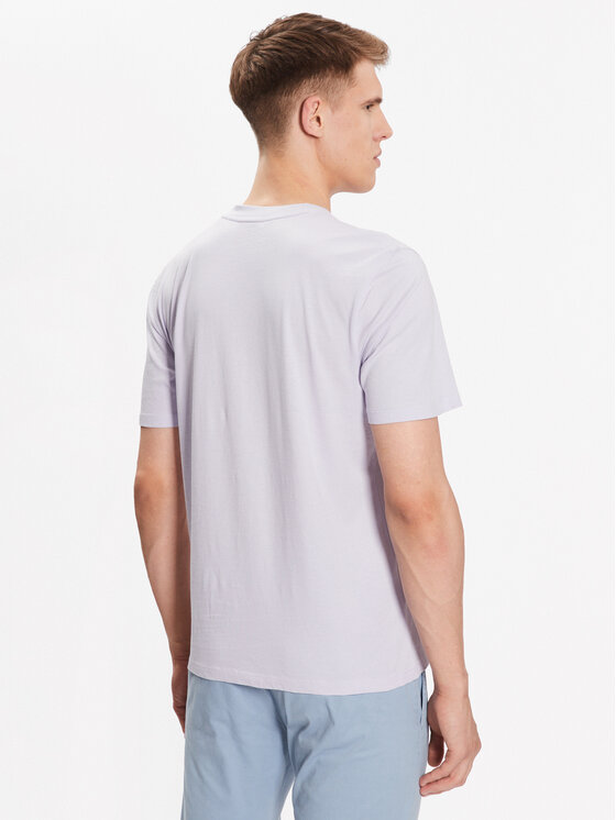HUGO Hugo T-Shirt Dero222 50466158 Fialová Regular Fit