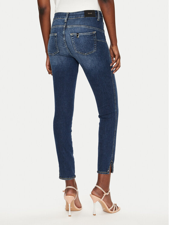 Liu Jo Liu Jo Džinsai UF4012 D4615 Mėlyna Slim Fit