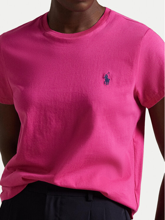 Polo Ralph Lauren Polo Ralph Lauren T-krekls 211898698031 Rozā Regular Fit