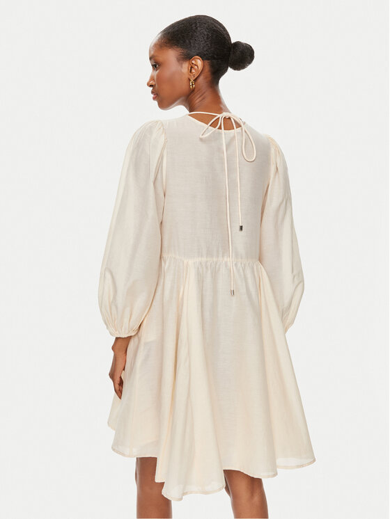 PINKO Pinko Kasdieninė suknelė Beowulf Abito 103587 A1X2 Écru Regular Fit