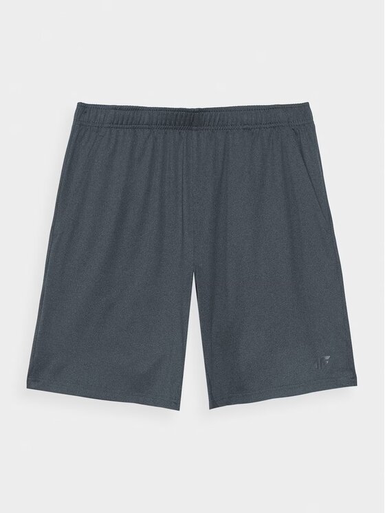 4F 4F Szorty sportowe 4FWAW24TFSHM697-22M Szary Regular Fit
