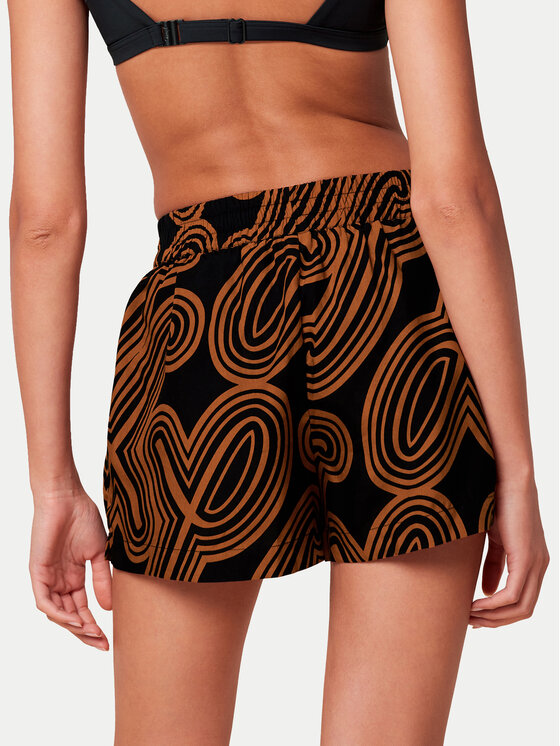 Triumph Triumph Szorty materiałowe Beach MyWear 10218535 Brązowy Regular Fit