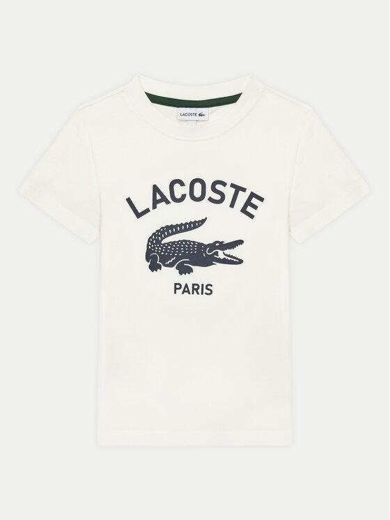 Lacoste Lacoste T-särk TJ3003 Ekrüüvärv Regular Fit