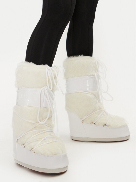 Moon Boot Moon Boot Čizme za snijeg 80D1408900 Bijela