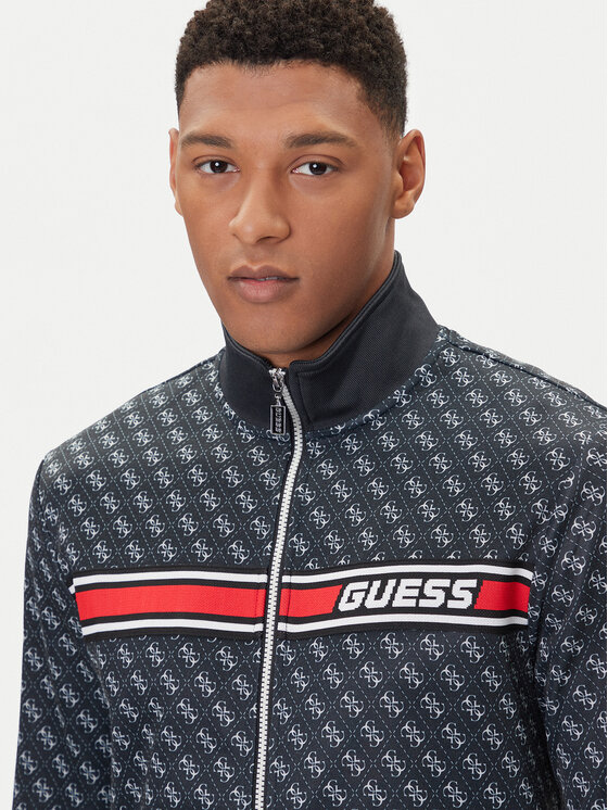 Guess Guess Bluză Z2BQ06 K7122 Bleumarin Regular Fit