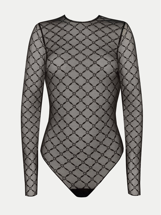 Elisabetta Franchi Elisabetta Franchi Body BO-021-51E2-V260 Černá Slim Fit