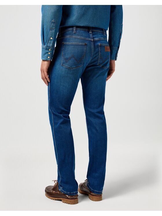 Wrangler Wrangler Jeansy Greensboro 112364419 Niebieski Straight Leg