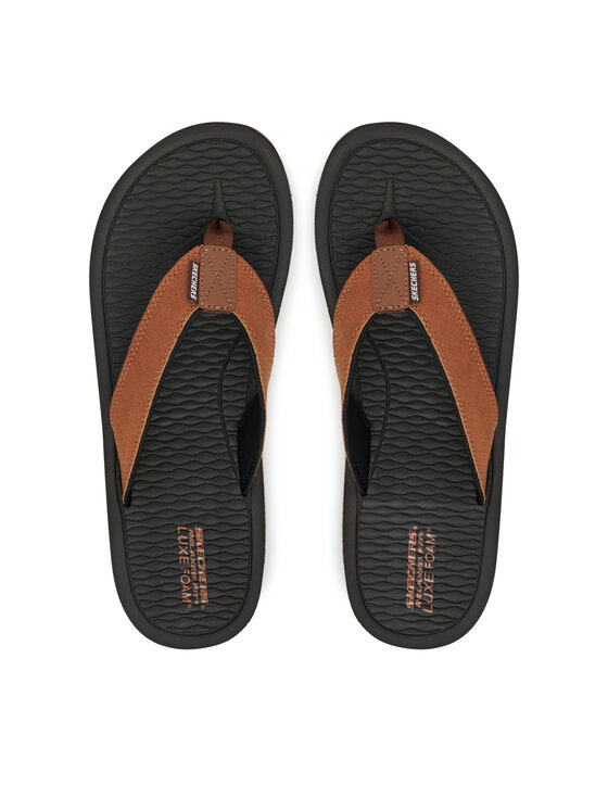 Skechers Žabky Tantric-Copano 205097/BRN Hnedá