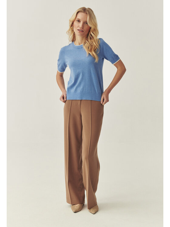 TATUUM Tatuum Sweter HILA Niebieski Classic Fit