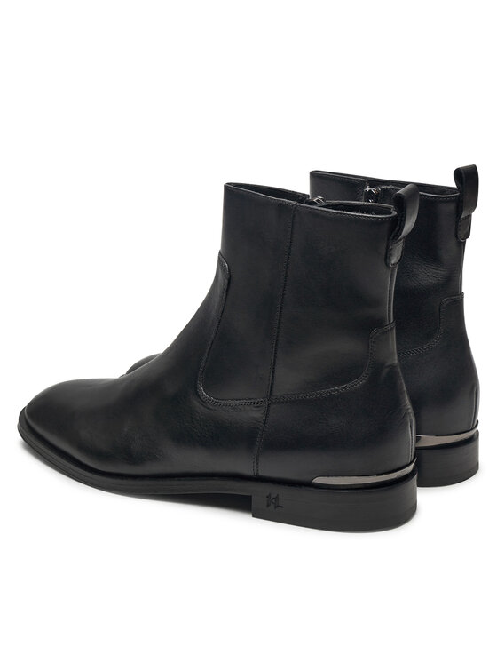 KARL LAGERFELD KARL LAGERFELD Csizma Ellis KL13254 Fekete