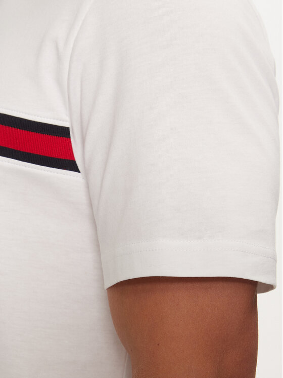 Tommy Hilfiger Tommy Hilfiger T-krekls MW0MW36498 Balts Regular Fit