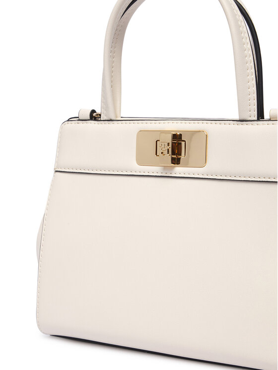 Tommy Hilfiger Tommy Hilfiger Дамска чанта Th Modern Mini Satchel AW0AW18726 Кремав