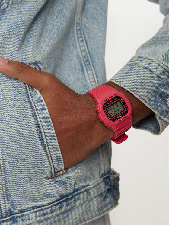 G-Shock G-Shock Sat Energy Pack DW-5600EP-4ER Crvena