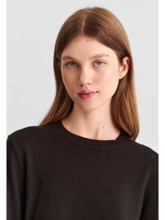TATUUM TATUUM Sweter NORA Brązowy Classic Fit
