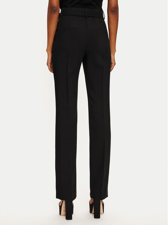 Rinascimento Rinascimento Pantaloni di tessuto 1000769154135 Nero Regular Fit