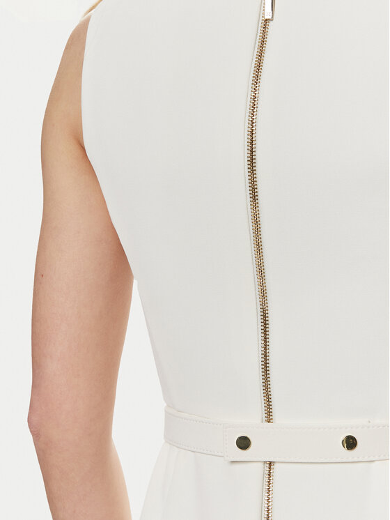 Marciano Guess Marciano Guess Коктейльна сукня 4GGK31 7070A Écru Regular Fit