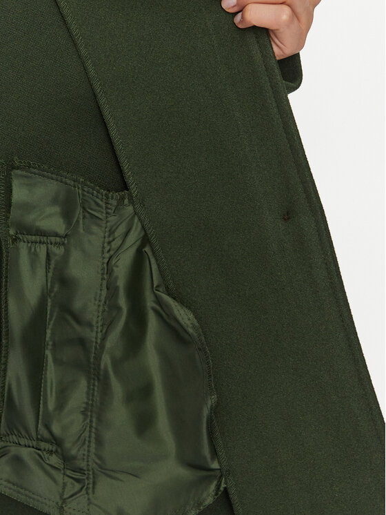 Noisy May Noisy May Преходно палто Alicia 27026405 Зелен Oversize