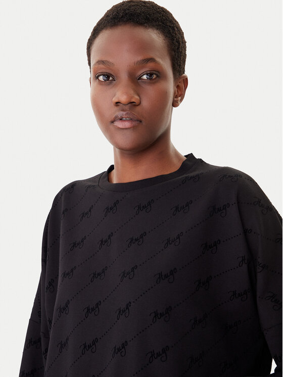 HUGO HUGO Sweatshirt Lokky 50545210 Schwarz Relaxed Fit