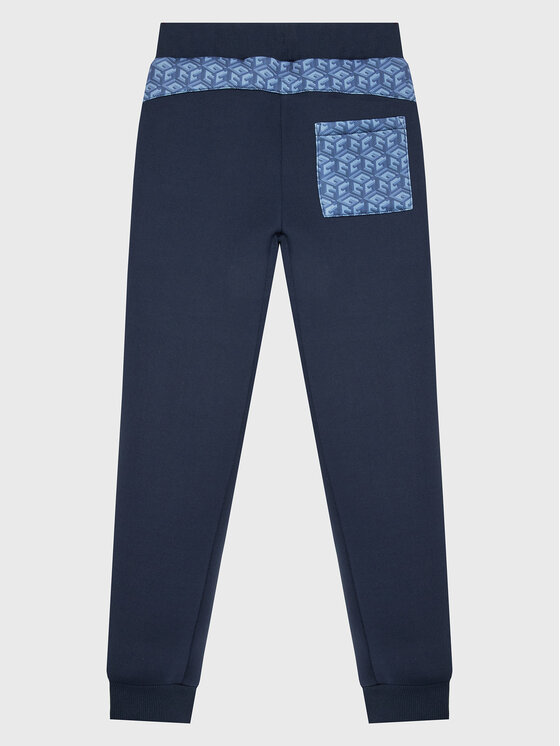 Guess Guess Jogginghose L3RQ15 JR06W Blau Relaxed Fit