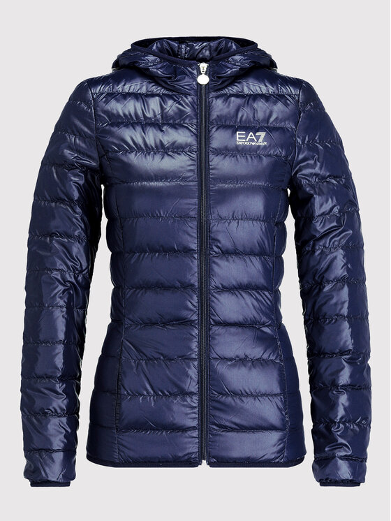 EA7 Emporio Armani EA7 Emporio Armani Giubbotto piumino 8NTB14 TN12Z 1554 Blu scuro Slim Fit