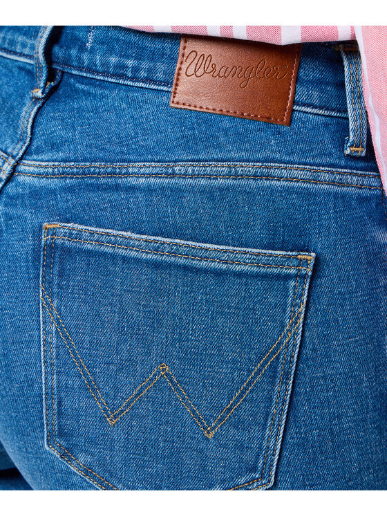 Wrangler Wrangler Jeansy 112355306 Niebieski Straight Fit