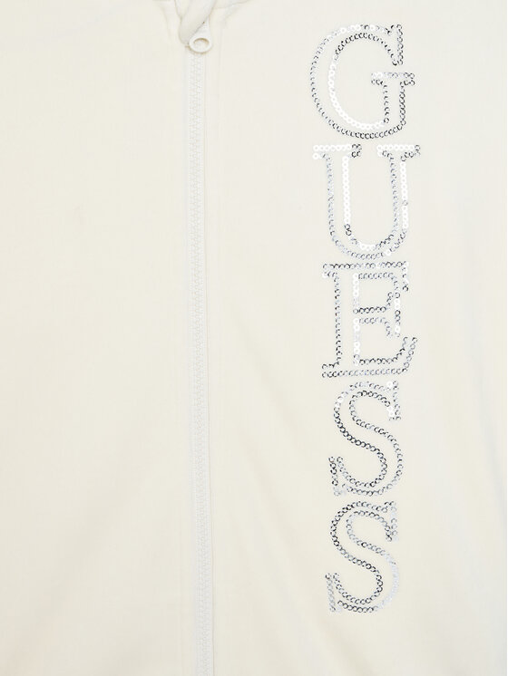 Guess Guess Tepláková souprava K4BG06 K0232 Bílá Regular Fit