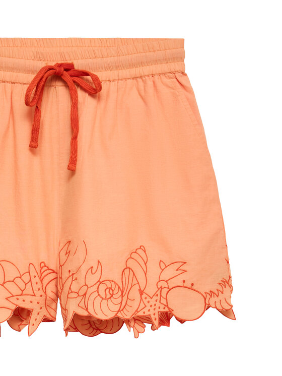 Vero Moda Vero Moda Αθλητικό σορτς Lucia 10350997 Ανοιχτό πορτοκαλί Regular Fit