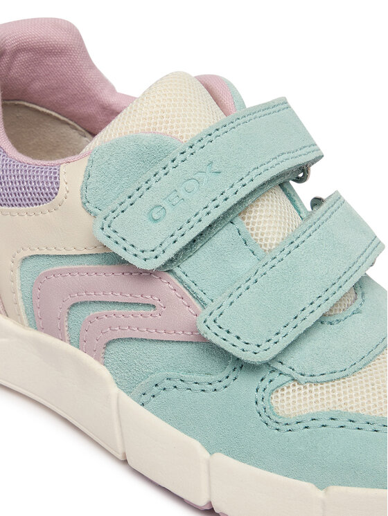 Geox Geox Sneakersy B Flexyper Mini Girl B656NA 01422 C3BE8 S Tyrkysová
