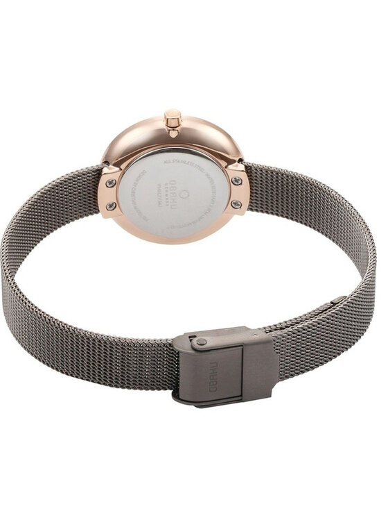 Obaku Obaku Hodinky V146LVJMJ Sivá