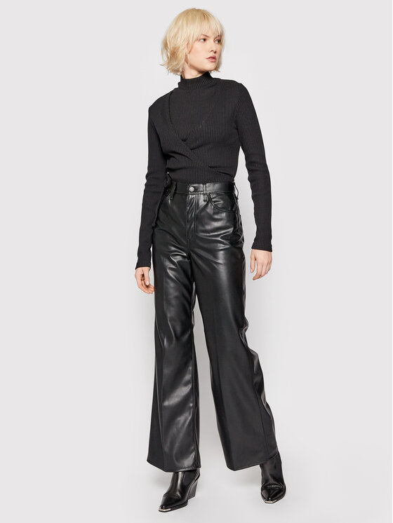 Completo maglietta e pullover A1779-0001 Nero