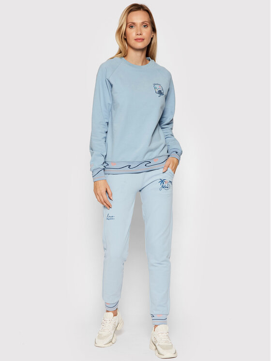 Felpa Baret Blu Regular Fit