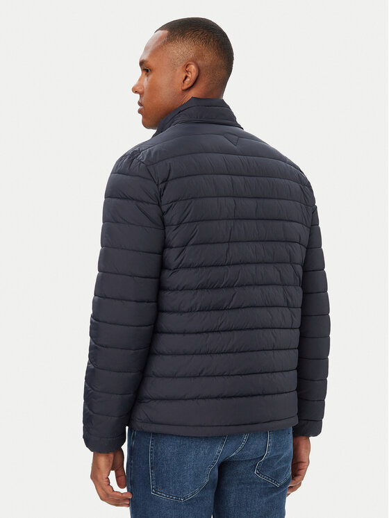 Guess Jeans Guess Jeans Prehodna jakna M6YL06 W2646 Mornarsko modra Regular Fit