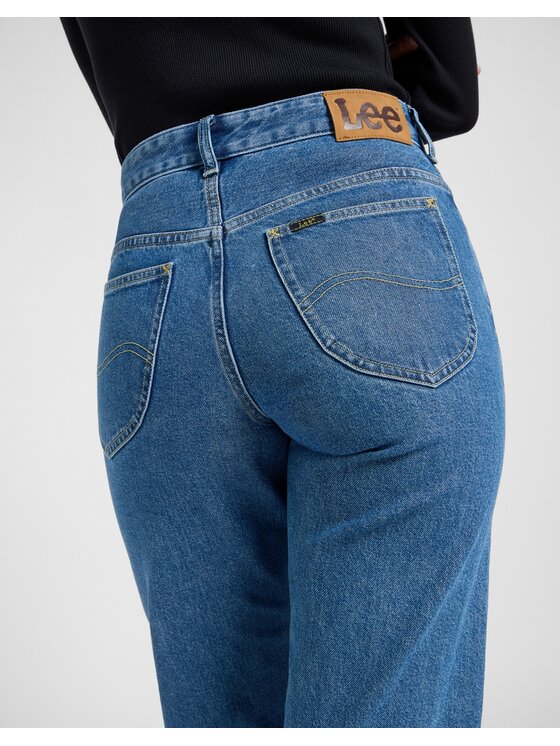 Lee Lee Jeans Rider Classic Blu Straight Leg