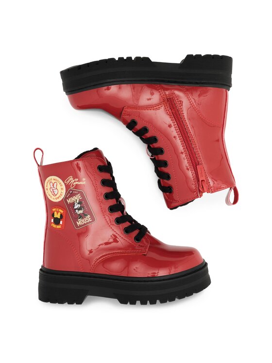 Mickey&Friends Mickey&Friends Schnürstiefeletten AW23-30DSTC Rot