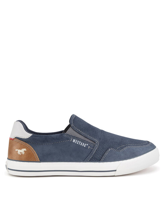 Mustang Mustang Sneakers aus Stoff 4198-402 Dunkelblau