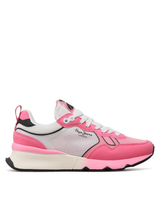 Sneakers Pepe Jeans Brit Pro Neon W PLS31460 Neon Pink 335