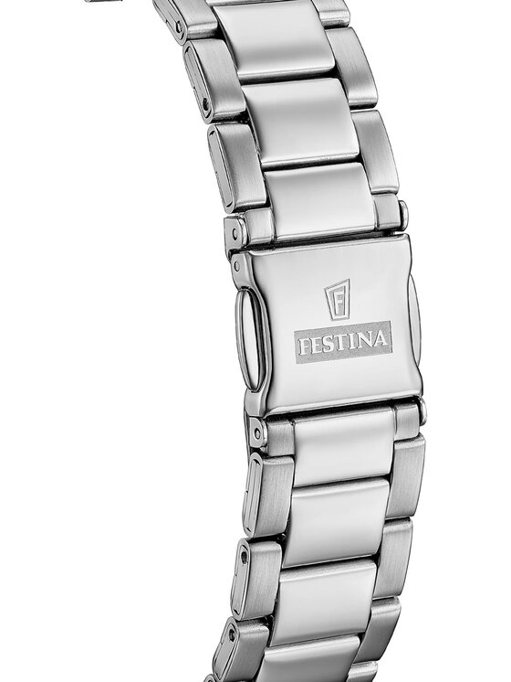 Festina Festina Zegarek F20707-1 Srebrny