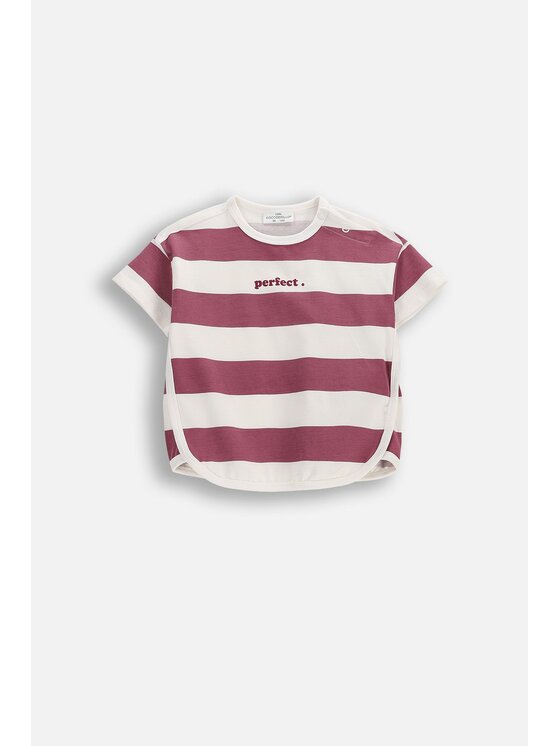 Coccodrillo Coccodrillo T-Shirt WC6143203SUN-017 Bordó Regular Fit