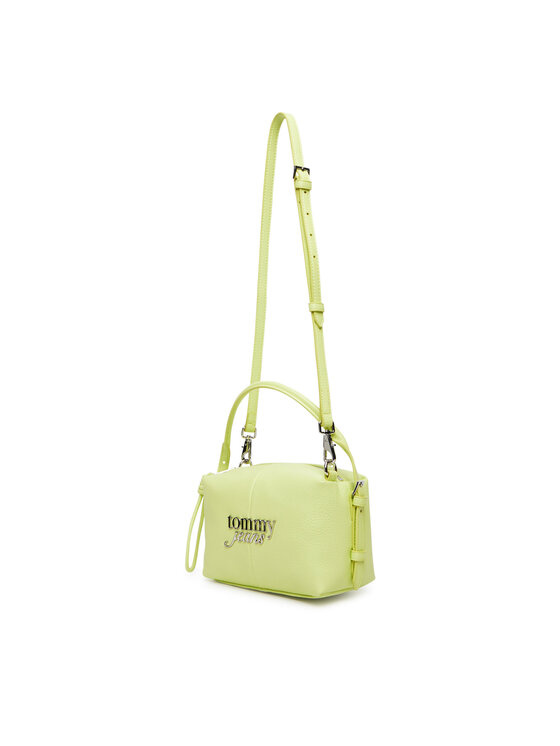 Tommy Jeans Tommy Jeans Τσάντα Metal Logo Crossbody Camera Bag AW0AW18470 Πράσινο