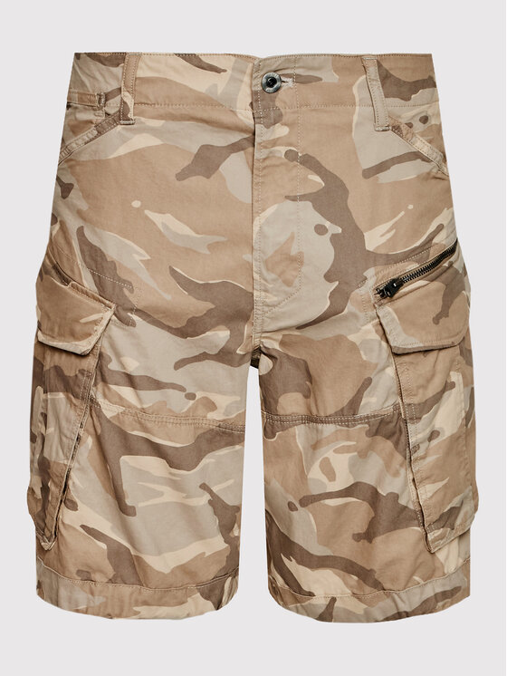 G-Star Raw G-Star Raw Шорти з тканини Rovic D08566-C313-D212 Бежевий Relaxed Fit