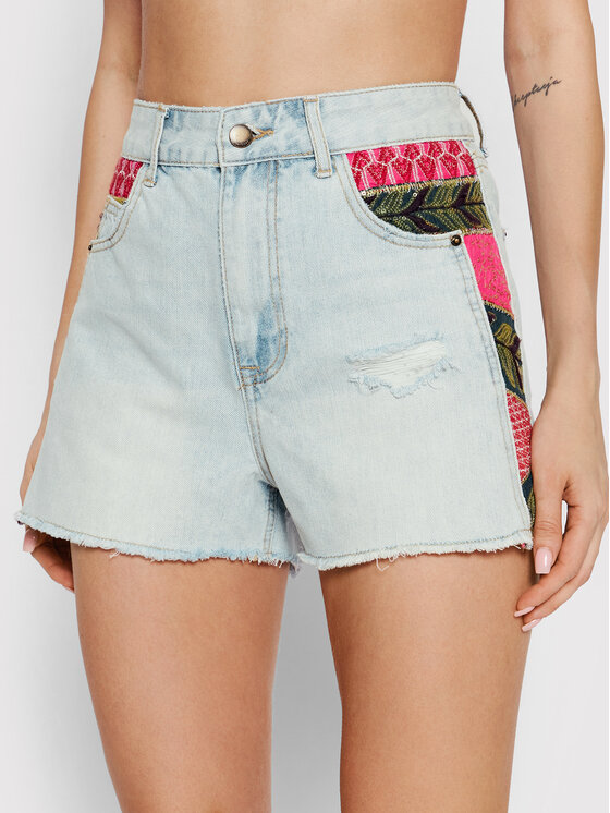 Desigual Desigual Džinsa bikses Cartagena 22SWDD14 Zils Regular Fit