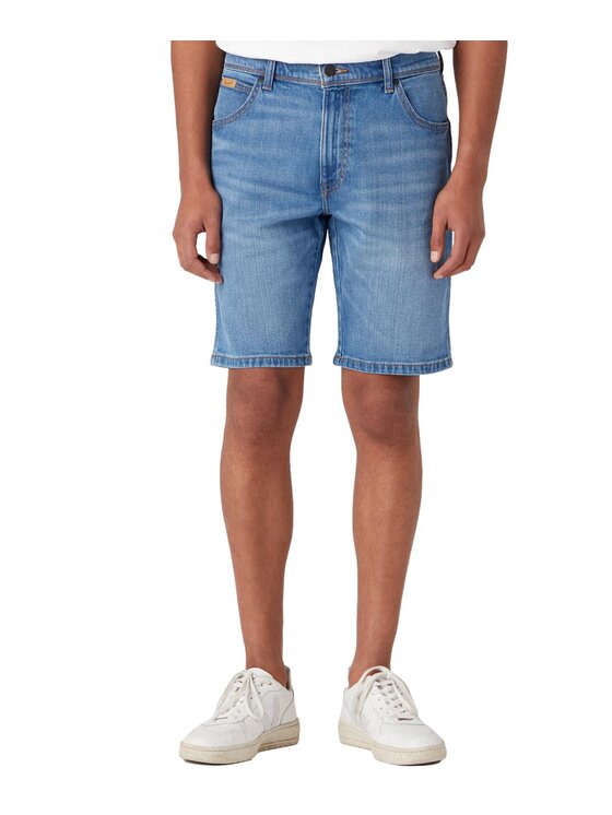 Wrangler Wrangler Pantaloncini di jeans W11CAG42E Blu Regular Fit