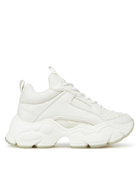 Buffalo Sneakersy Binary Bloom 1636376 Biela