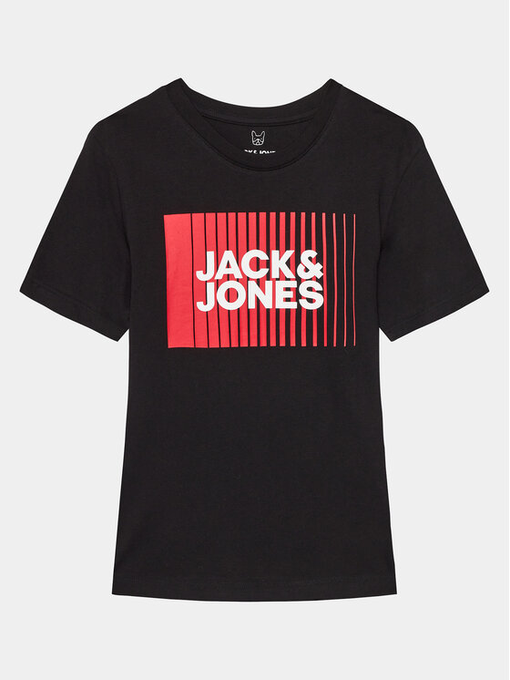 Jack&Jones Junior Tricou 12237411 Negru Regular Fit
